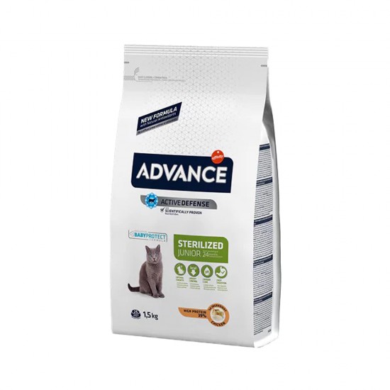 Advance Tavuk Etli Kısırlaştırılmış Yavru Kedi Maması (1,5 kg)