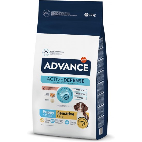 Advance Somonlu Hassas Yavru Köpek Maması (12 kg)