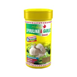 Ahm Spirulina ve Garlic Balık Yemi (100 ml)