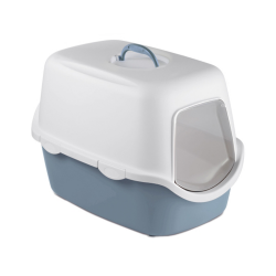 Stefanplast Cathy Mavi Kedi Tuvaleti (56 x 40 x 40 cm)
