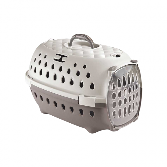 Stefanplast Bej Beyaz Kedi ve Köpek Taşıma Çantası (50 x 34,5 x 32 cm)