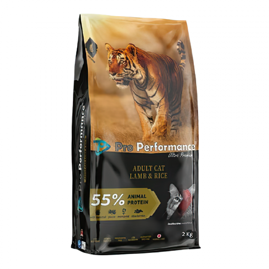 Pro Performance Kuzu Etli ve Pirinçli Yetişkin Kedi Maması (2 kg)
