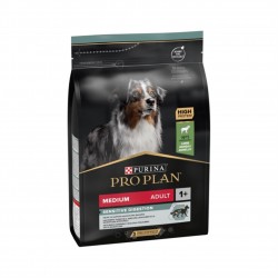 Purina Pro Plan Hassas Sindirim Kuzu Etli Orta Irk Yetişkin Köpek Maması (3 kg)