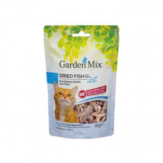 Garden Mix Kurutulmuş Balıklı Kedi Ödülü (60 g)