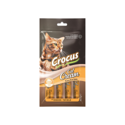 Crocus Tavuk Etli Krema Kedi Ödül Maması (4 x 15 g)
