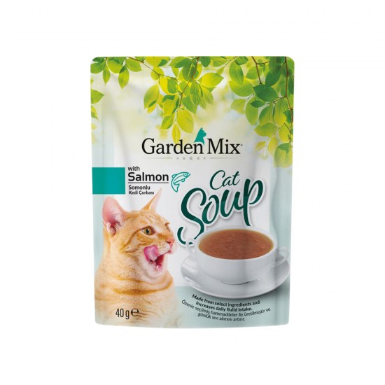 Garden Mix Somonlu Kedi Çorbası (40 g)