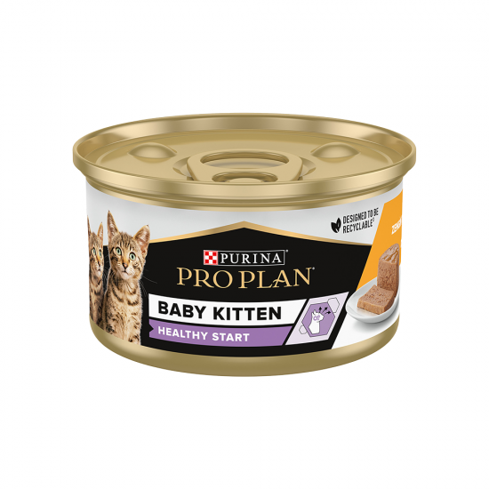 Pro Plan Tavuk Etli Yavru Kedi Konservesi (85 g)