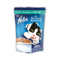 Purina Felix Ton Balıklı Yetişkin Kedi Pouch Yaş Mama (85 gr)