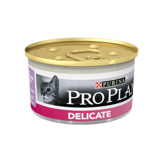 Purina Pro Plan Delicate Hindi Etli Yetişkin Kedi Konserve Maması (85 g)