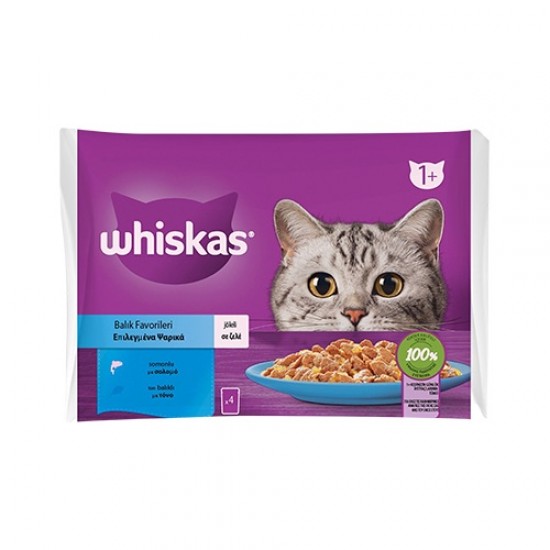 Whiskas Balıklı Pouch Mama (4 x 85 g)