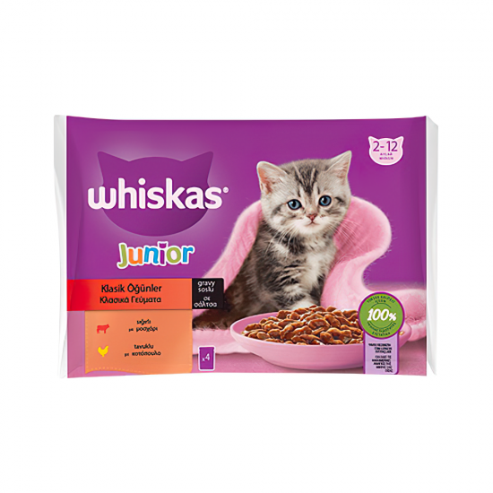 Whiskas Yavru Kedi Pouch Mama (4 x 85 g)