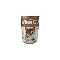 Wise Cat Ciğer Etli Kedi Konserve Maması (415 g)