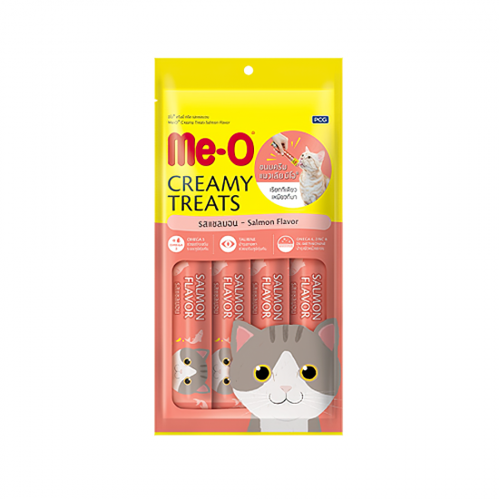 Me-O Creamy Somonlu Kedi Ödülü (4 x 15 g)