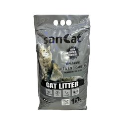 Sancat Aktif Karbonlu Kedi Kumu (10 L)