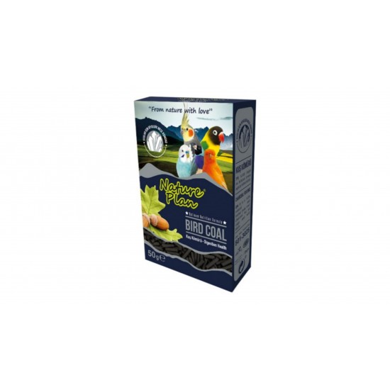 Nature Plan Bird Coal Kuş Kömürü 50 g