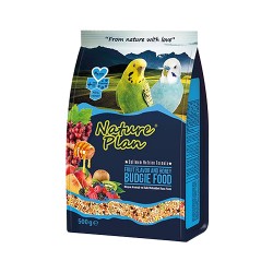 Nature Plan Meyve Aromalı Ballı Muhabbet Kuşu Yemi (500 g)