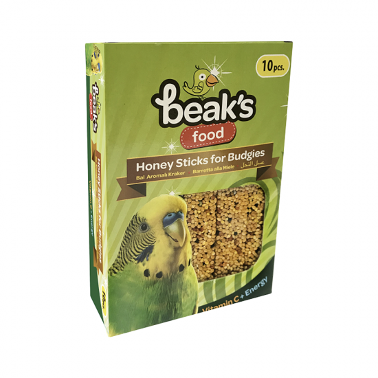 Beak's Ballı Muhabbet Kuşu Krakeri (10'lu)