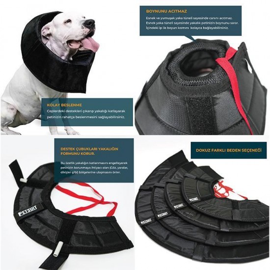 Petsuit Kedi ve Köpek Operasyon Yakalığı 15 cm