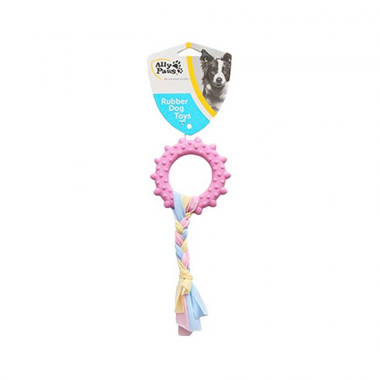 Ally Paws Köpekler İçin Kauçuk Ring Oyuncak