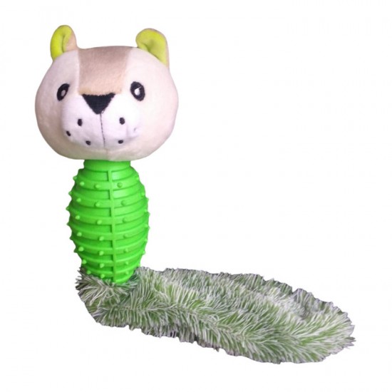 Kedi Köpek Sesli Peluş Oyuncak Eğitim Ürün Boyutu 30x11x10 Cm