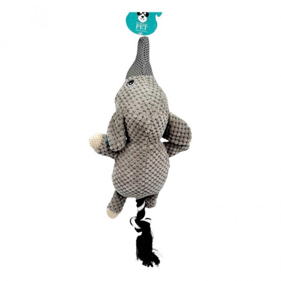 Köpek Peluş Fil Oyuncak 45x21x10 Cm