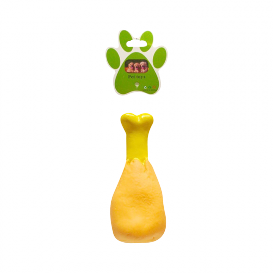 Duffa Tavuk But Öten Köpek Oyuncağı (13 cm)