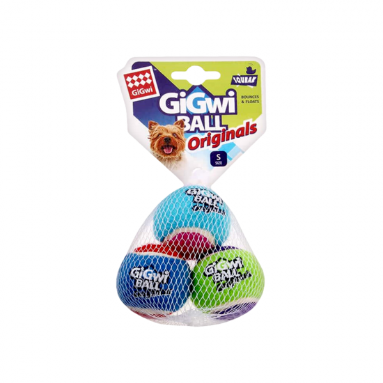 GiGwi Ball Tenis Topu Köpek Oyuncağı (3'lü)