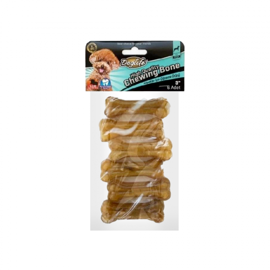 Doglife Press Kemik Naturel (6 x 20 g)