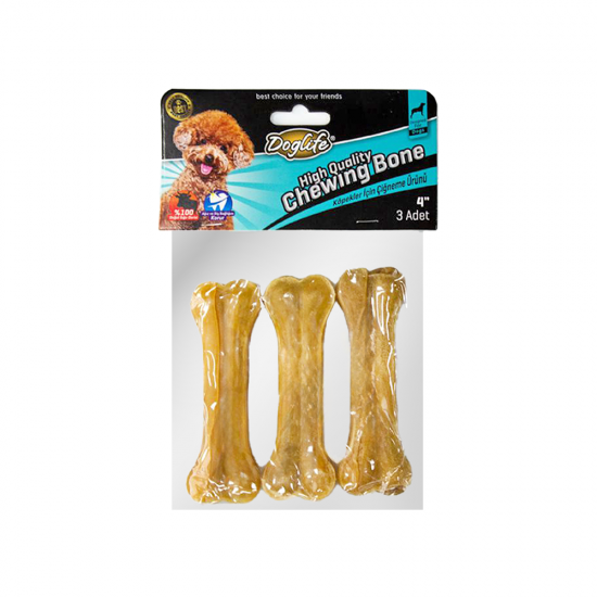 Doglife Press Naturel Kemik Köpek Ödülü (3 x 30 g)