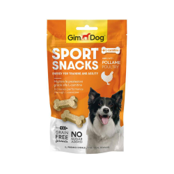 GimDog Tavuk Etli ve L-Carnitinli Tüm Irklar İçin Yavru Köpek Ödül Tableti (60 g)