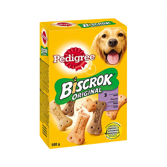 Pedigree Biscrock Original Köpek Ödül Bisküvisi (500 g)