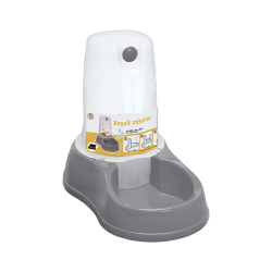 Stefanplast Rezerv Hazneli Gri Su Kabı 28,5 x 18,5 x 22 cm (1,5 L)