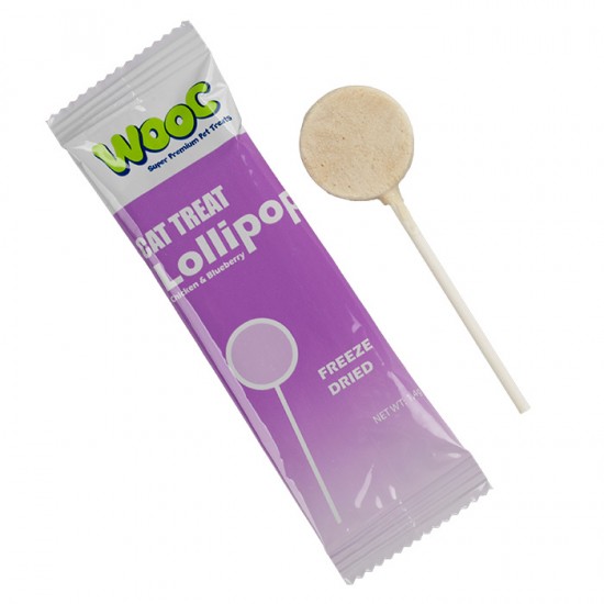 Wooc Tavuk&Yaban Mersinli Kedi Lolipop 20'Lİ 1.4 GR