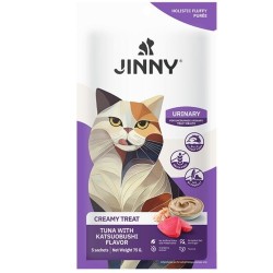 Jinny Ton Balıklı Urinary Destekleyici Creamy Kedi Ödülü (5 x 15 g)
