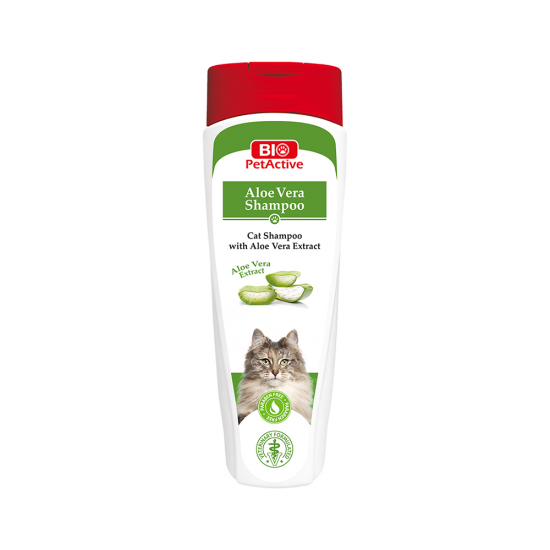 Bio PetActive Aloe Vera ve Buğday Özlü Kedi Şampuanı (400 ml)