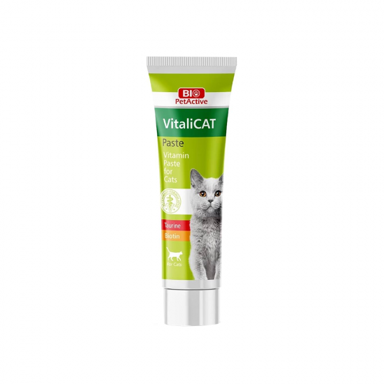 Bio PetActive Vitalicat Multivitamin Kedi Macunu (100 ml)