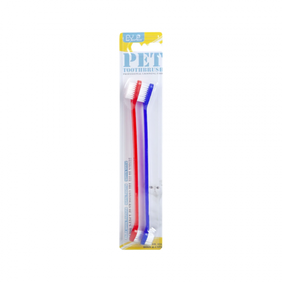 For Your Pets Pet Uzun Diş Fırçası Seti (2'li)