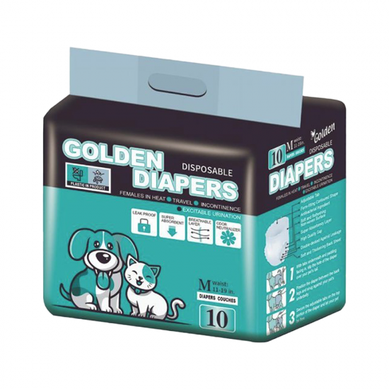 Golden Dıapers M 10'lu