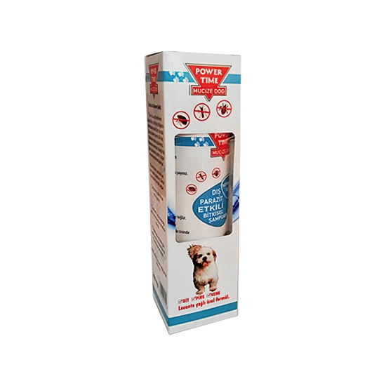 Power Time Mucize Pet Dış Parazit Etkili Bitkisel Köpek Şampuanı (200 ml)