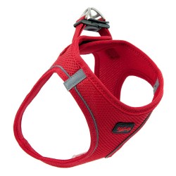 Tailpetz Air Mesh Köpek Göğüs Tasması Kırmızı (XL)