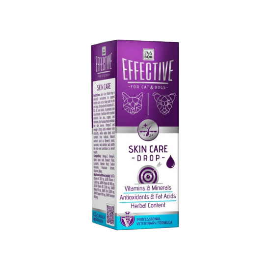 Effective Kedi Ve Köpek Takviye Ürünleri Cilt Ve Tüy Sağlığı 50 Ml